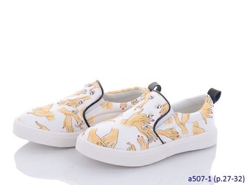 Слипоны Девочка white/print 05554 05554-6847 Botfort