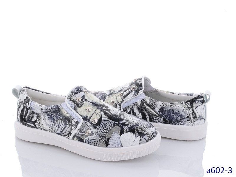 Слипоны Девочка grey/print 05561 05561-6867 Botfort