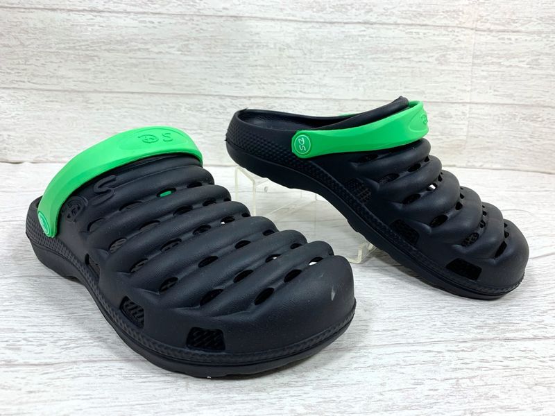 Кроксы Мальчик black/green 01104 01104-1115 Botfort