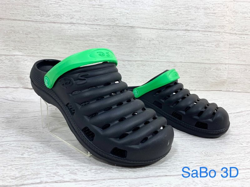 Кроксы Мальчик black/green 01104 01104-1115 Botfort