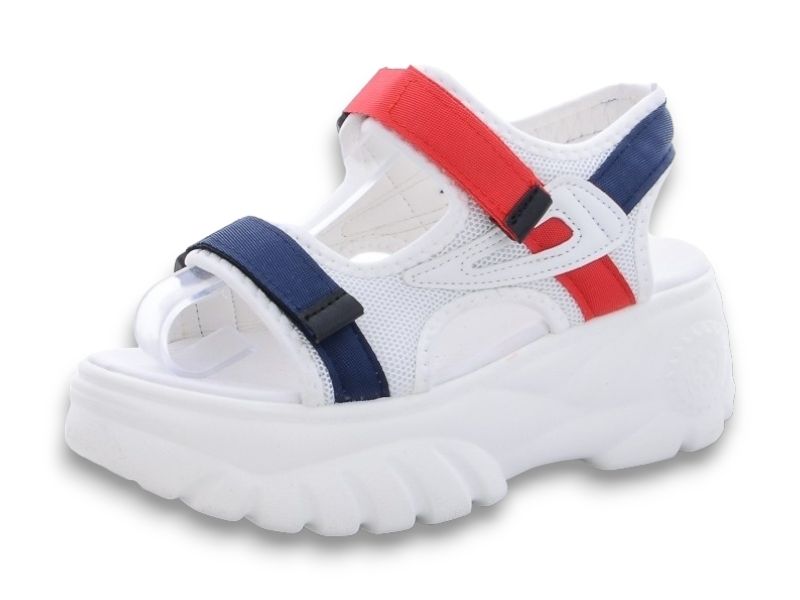 Босоножки white/navy 08865 gedanni текстиль жен 08865-10579 Botfort