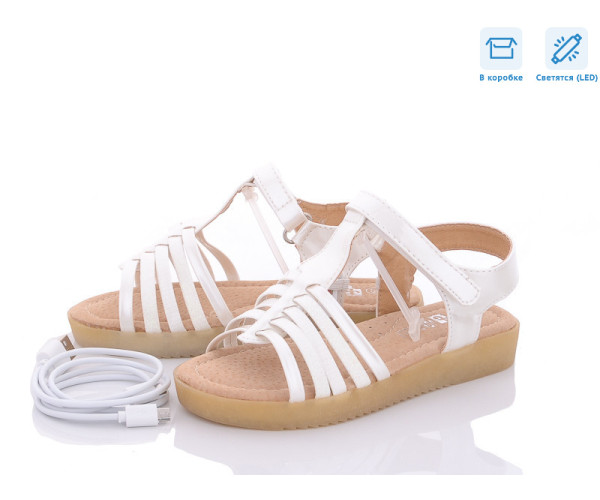 Оптом босоніжки дівчинка j&g (jong golf) 01617